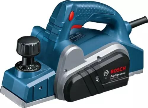 16896-5171_image_0.jpg BOSCH 650 W Corded Wood Planer GHO6500 82 mm 16500 rpm