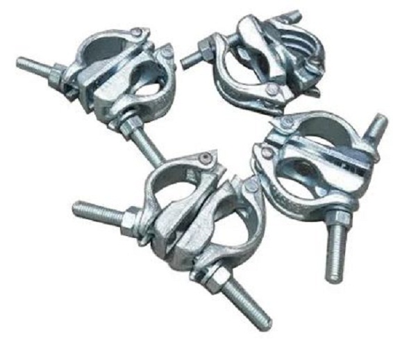 J K 48.3 mm Electro Galvanized Forged Swivel Scaffolding Coupler 15 kN