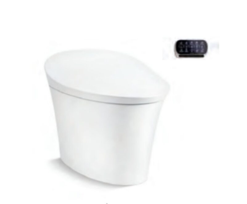 16903-6492_image_0.jpg KOHLER EWC with Seat Cover and Flush K-5401IN-0 Wall Mounted