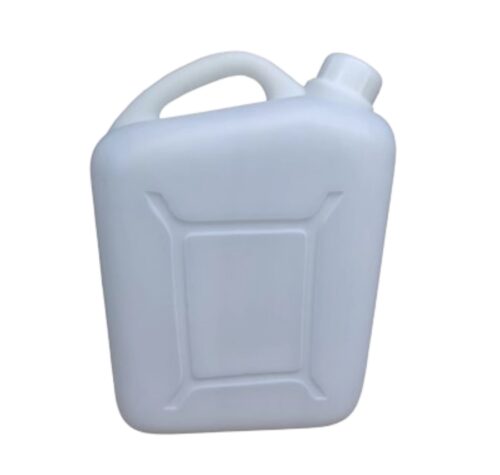 HDPE 0.5 - 10 L Rectangular White Chemical Cans
