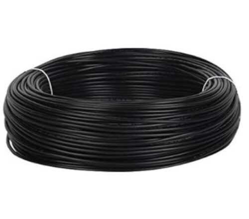 PARAFLEX 1 sqmm FRLSH Electric Wire Black 180 m