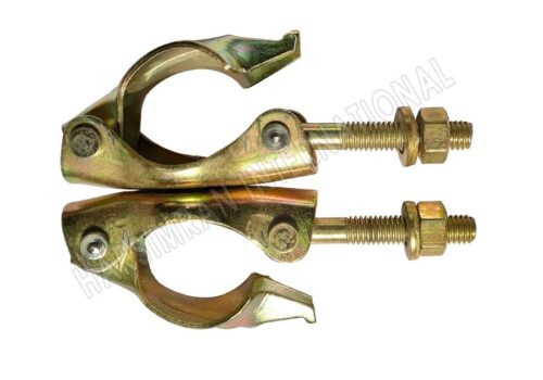 HIG 40 x 40 mm Zinc Plated Pressed Swivel Scaffolding Coupler 10 kN