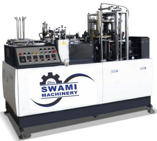 Swami Fully Automatic Paper Cup Making Machine SSM 900 35 - 450 mL 100 cup/min