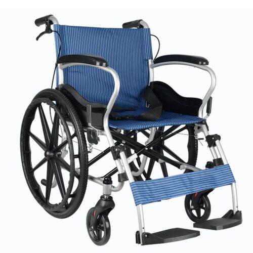 16919-1188_image_0.jpg Icare A112M Foldable Mild Steel Wheel Chair 100 kg