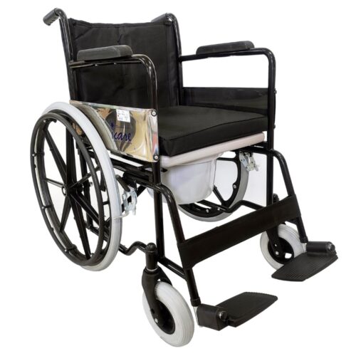 16919-1191_image_0.jpg Icare SWC-PC-109 Foldable Mild Steel Wheel Chair 100 kg