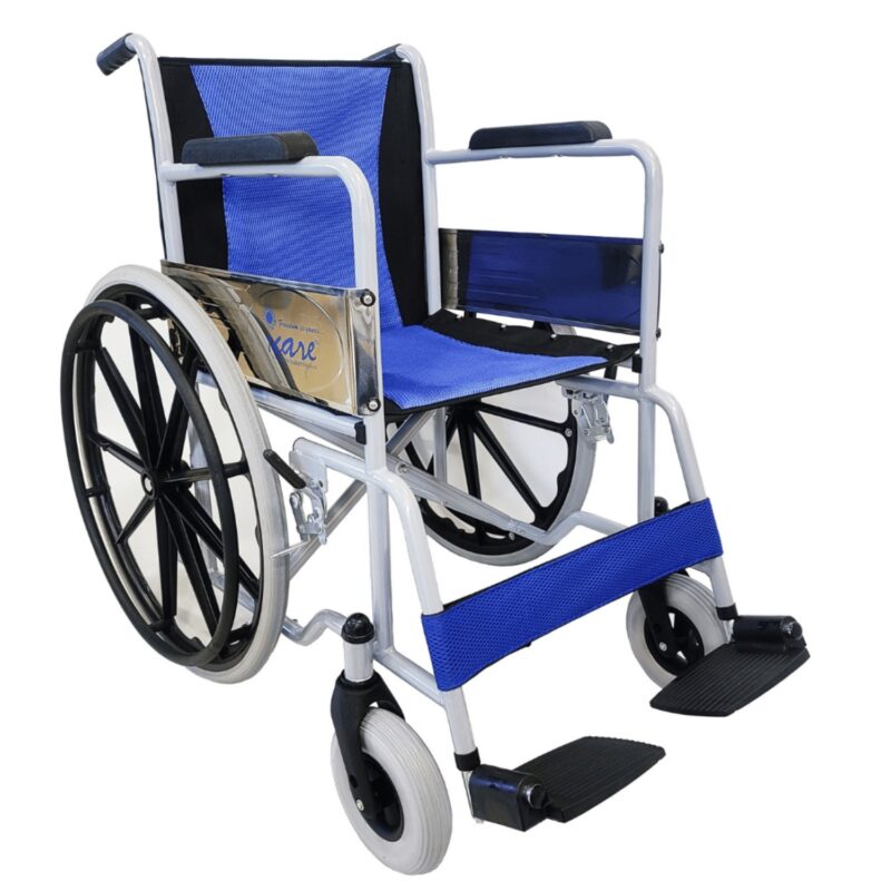Icare SWC-PC-143 Foldable Mild Steel Wheel Chair 120 kg