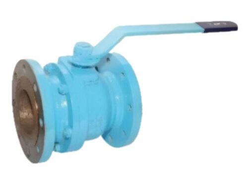 SV 2 Piece CS Ball Valves 100 mm 77 kg/cm2 Flanged