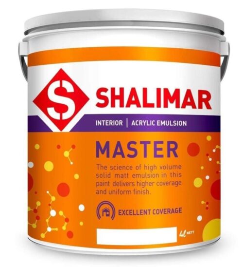 16926-4516_image_0.jpg SHALIMAR White Acrylic Emulsion Paints 4 L
