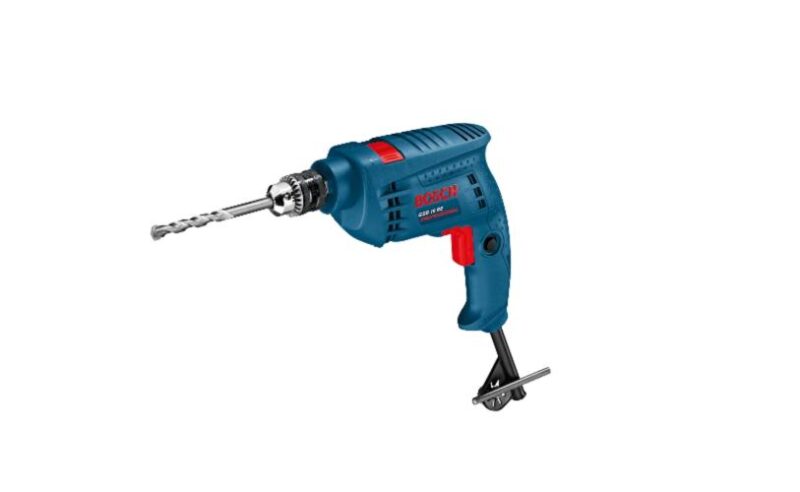 16940-1143_image_0.jpg BOSCH 500 W Corded Impact Drill GSB 10 RE Kit 10 mm 2600 rpm