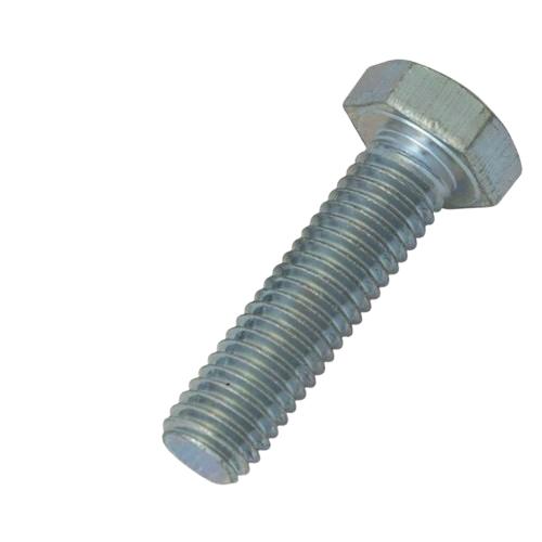 M16 x 40 Hex Head Screw 4.6 Electroplate IS1364