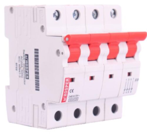 HOSPER Four Pole Isolators 63 A