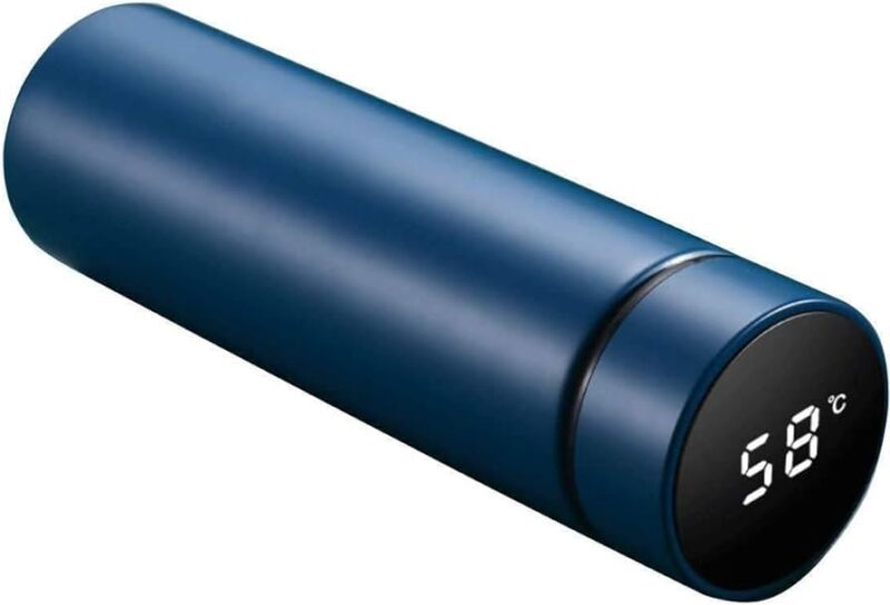0.5 L Temperature Bottle Stainless Steel Blue Flask Bottle