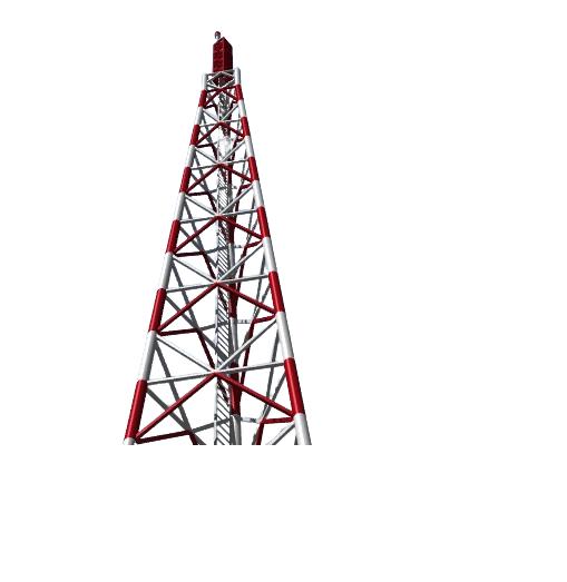 VSP Galvanized Iron Tubular Telecom Tower