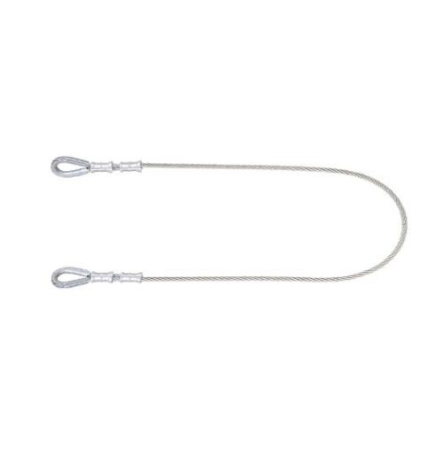 1 m Thimble and Thimble Wire Rope Sling 577 lbs