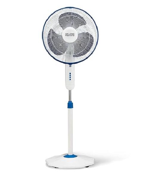 Polycab Aery 400 mm Sky Blue Pedestal Fan