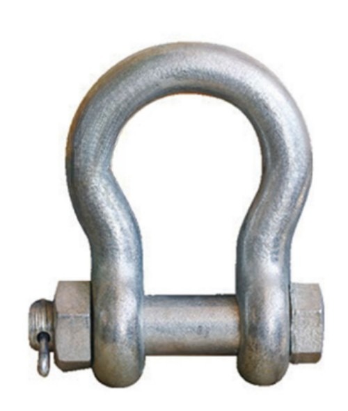 K POWER Grade 80 Nut Bolt Bow Shackle 19.05 mm 4.75 ton G-2130