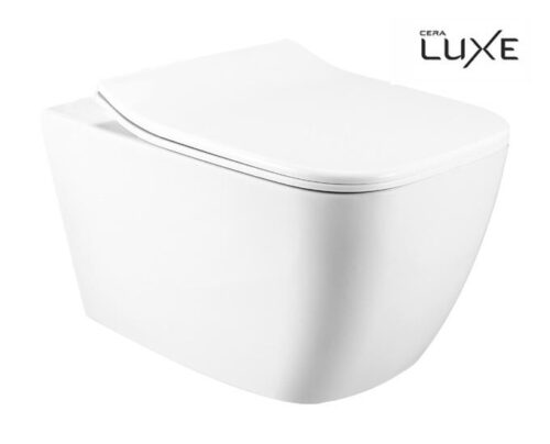 17016-4909_image_0.jpg CERA EWC with Seat Cover and Flush S1043147 Wall