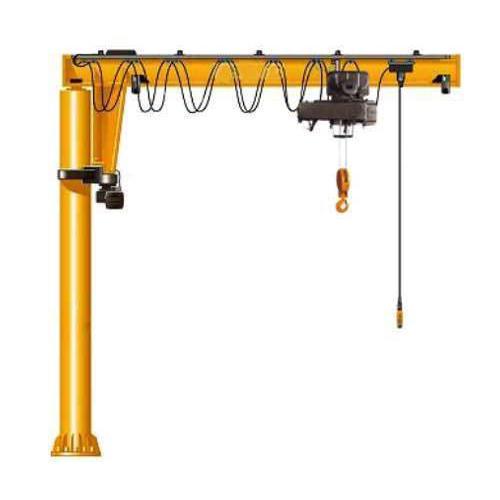 17034-2969_image_0.jpg upto 5 ton Motorized Floor Mounted Jib Crane MEC03