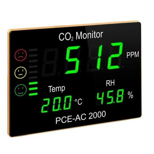 PCE PCE-AC 2000 Air Quality Meter 0 - 9999 ppm