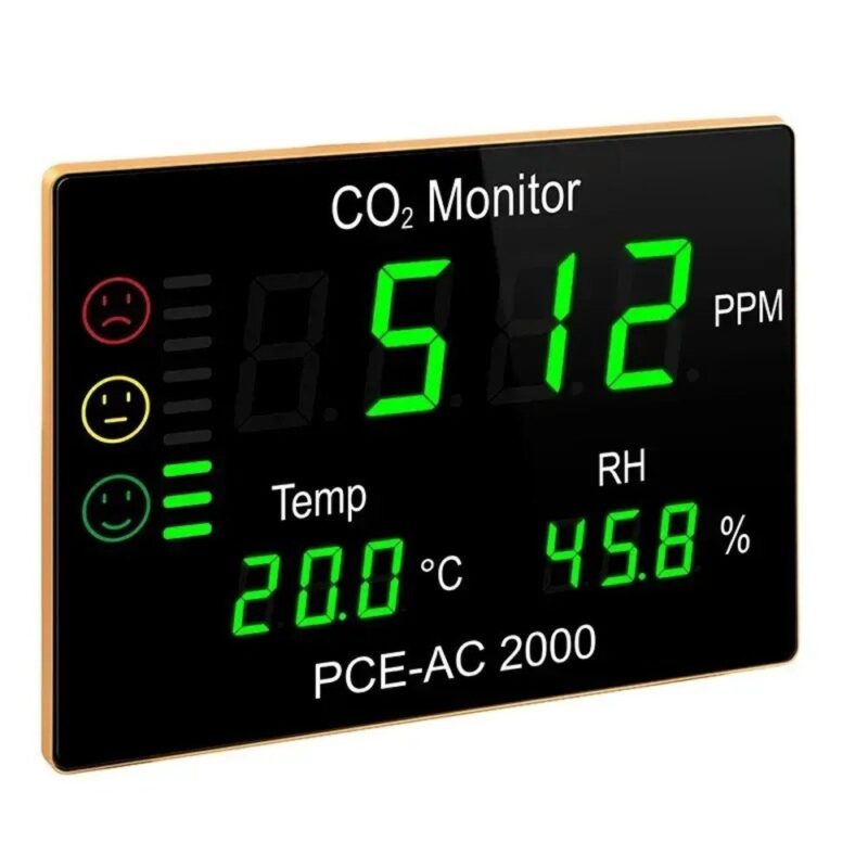 PCE PCE-AC 2000 Air Quality Meter 0 - 9999 ppm