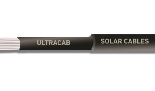 17059-4708_image_0.jpg Ultracab 1 Core 4 sqmm Tinned Copper Class 5 EC Grade Solar DC Cable IS 694 (Part 1) Black 100 m
