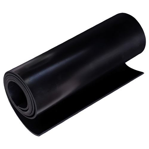 1.5 mm 10 m Black Rubber Sheet