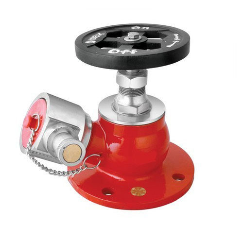 Akshar Mild Steel Oblique Flanged Hydrant Valves