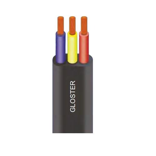17085-5680_image_0.jpg GLOSTER 3 Core Flat Submersible Cables IS 694