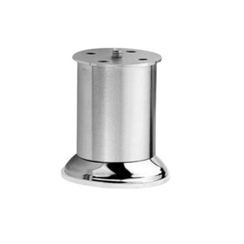 Round Stainless Steel Sofa Legs 12 inch 2 x 12 inch Silver