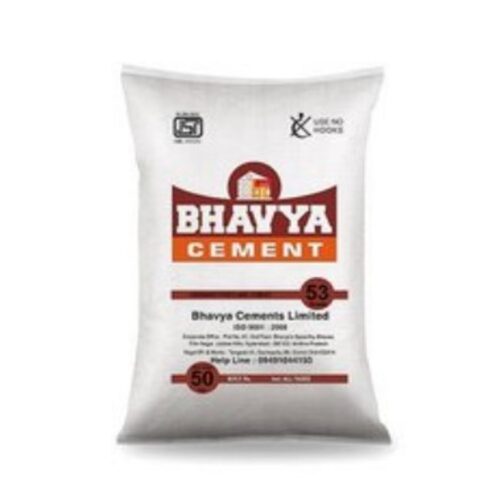 Bhavya Cement OPC 53 Grade Cement 50 kg