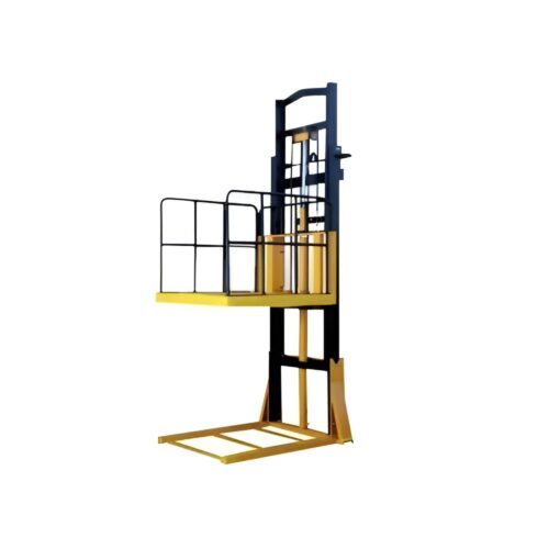 17112-5661_image_0.jpg NHK Mild Steel 20 ft Hydraulic Goods Lift 2 ton