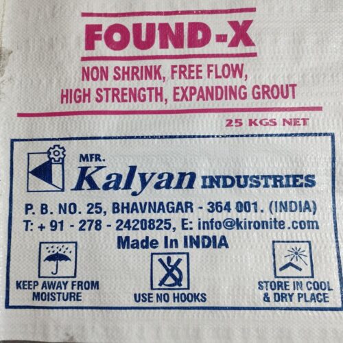 FOUND-X Free Flow Grout Non Shrink Grout