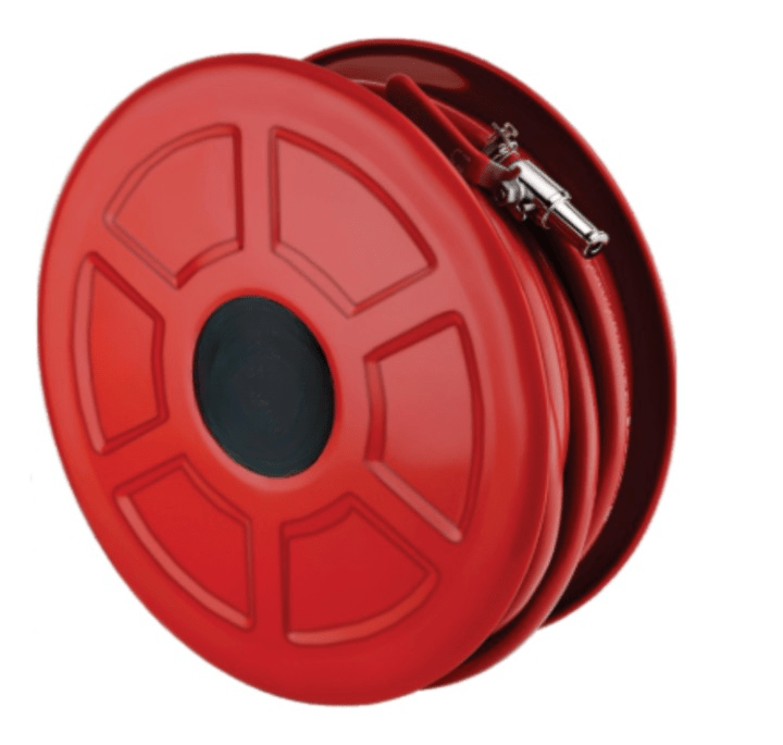 Safety Equipments S-01 PVC Braided Mild Steel Swing Manual Fire Hose Reel