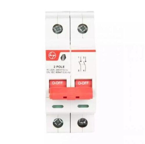 L&T Double Pole Isolators 40 A