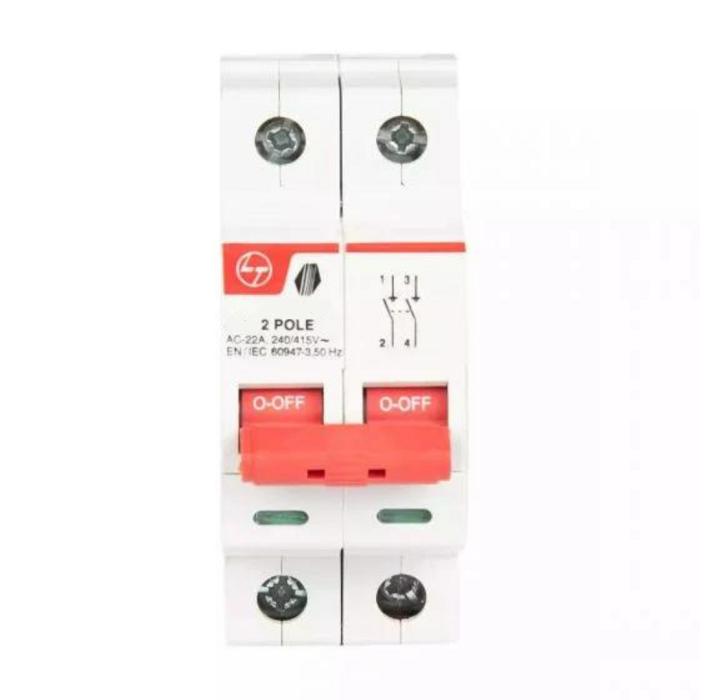 17121-19925_image_0.jpg L&T Double Pole Isolators 40 A