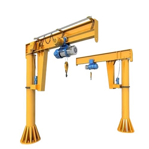 DERRICK 1 - 10 ton Motorized Floor Mounted Jib Crane