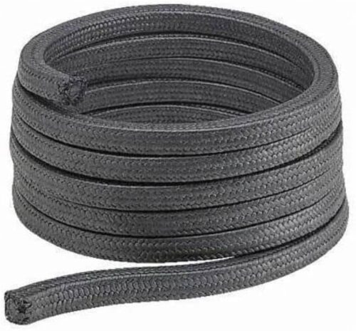 17121-4484_image_0.jpg Pacseal 8 mm Graphite Braided Gland Packing 8 mm