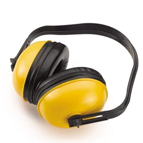 Prime EM01 Plastic 21 dB Yellow and Black Ear Muff