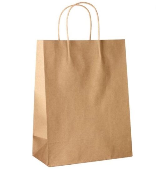 Plain Paper Bag 1 kg Brown