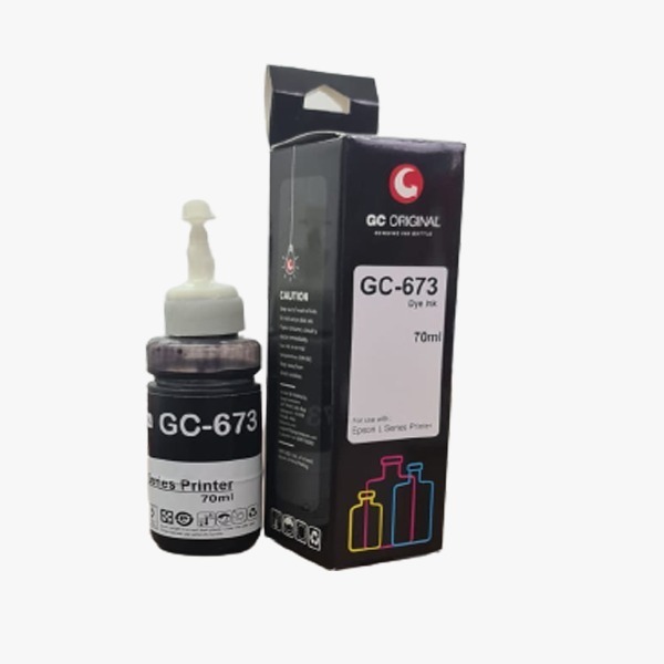 17126-734_image_0.jpg GC Original Black Epson 70 ml Ink Printer Cartridge Consumable