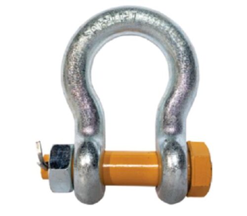 Safelift Grade 80 Nut Bolt Bow Shackle 0.37 inch 1 ton BNSL0801