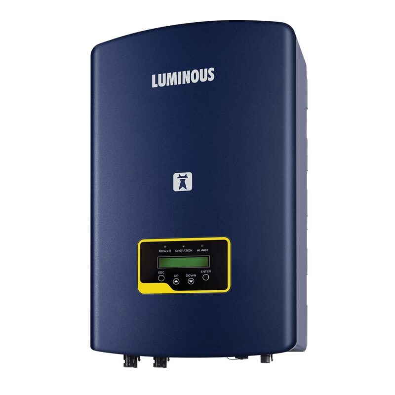 17150-6983_image_0.jpg LUMINOUS Nxi 130 3 kW Single Phase String On Grid Solar Inverter