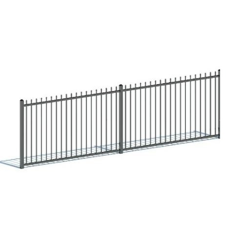 17153-1230_image_0.jpg SHIV INDUSTRIES Mild Steel 2000 x 1000 mm Pedestrian Guardrail IS 4912