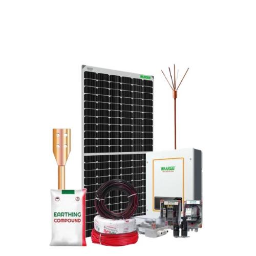 17155-3972_image_0.jpg WAAREE 5 kW Single Phase Mono PERC Bifacial DCR On Grid Solar Solution