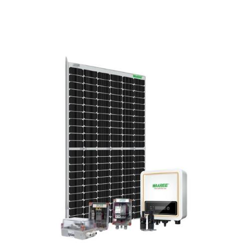 17155-3976_image_0.jpg WAAREE 5 kW Single Phase Mono PERC Bifacial DCR On Grid Solar Solution