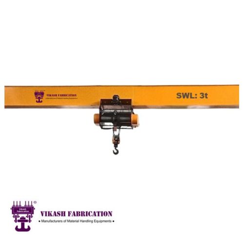 17158-1487_image_0.jpg Vikash Fabrication 15 ton EOT Crane Single Girder Pendant Push Button