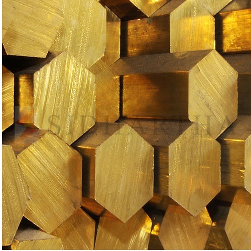 17158-1607_image_0.jpg Hexagonal Brass Bar Alloy 385
