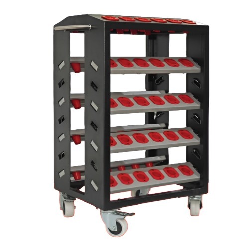 Nextn 4 Drawer Mild Steel Tool Trolley