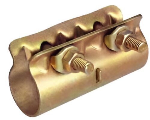 GRS 48 x 48 mm Galvanized Pressed Sleeve Scaffolding Coupler 6.25 kN