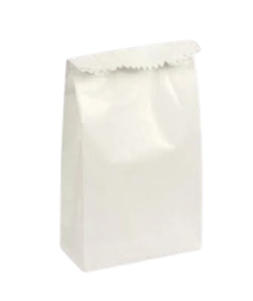 Plain Paper Bag 0.25 kg White